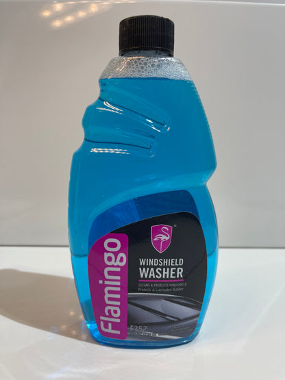 Flamingo Windshield Washer 500ml – Glass Cleaner & Dirt Remover