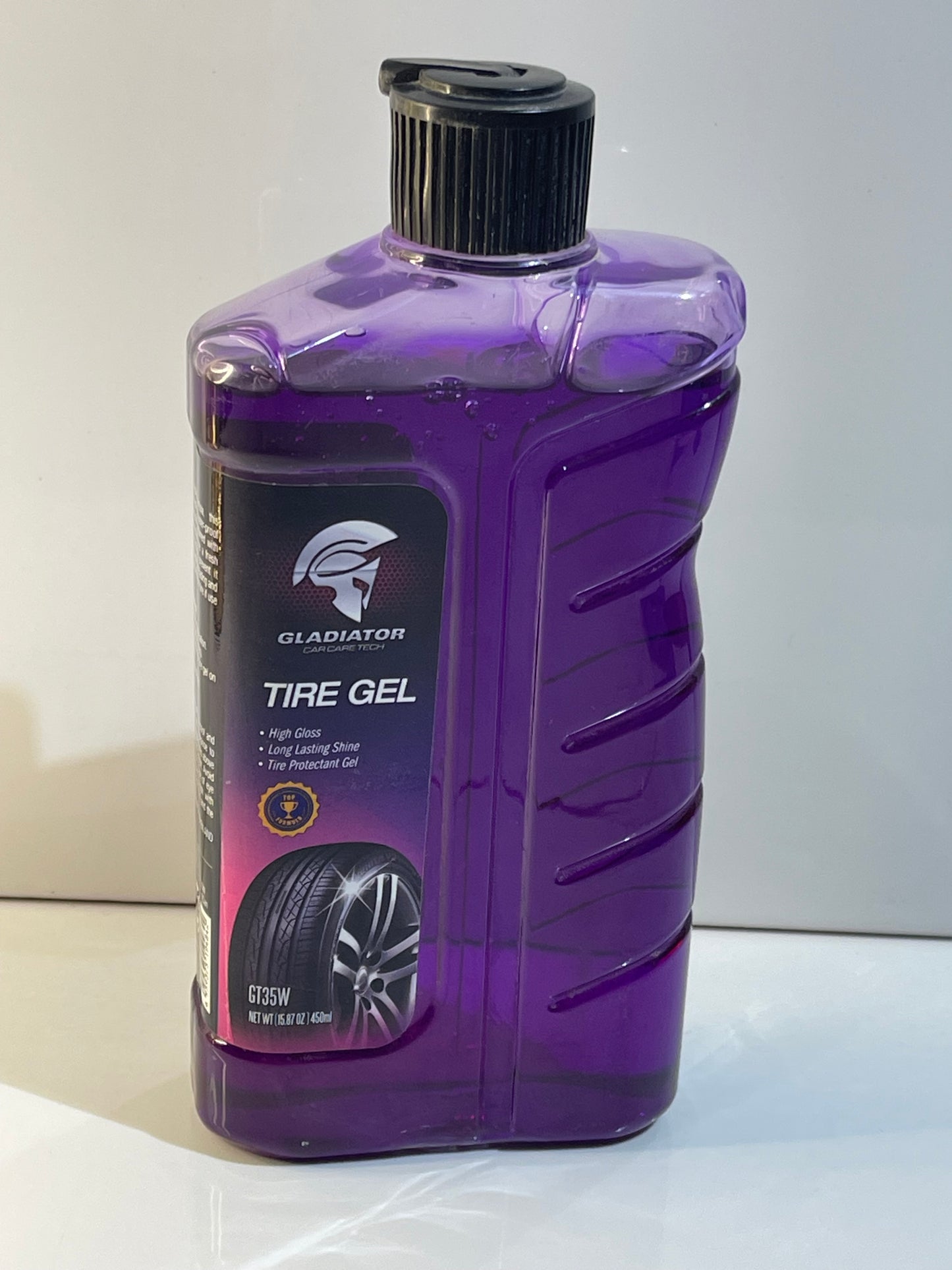 Gladiator Tyre Gel 450ml - Universal Car Tyre Gel