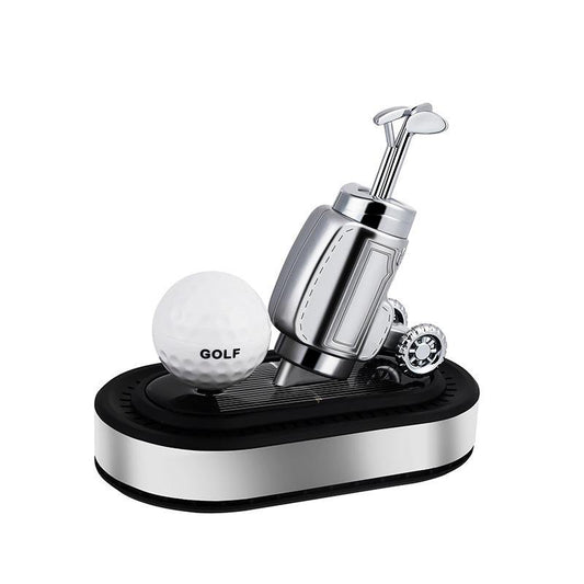 Solar Perfume Golf Edition – Luxury Car Dashboard Air Freshener | TechCarHome