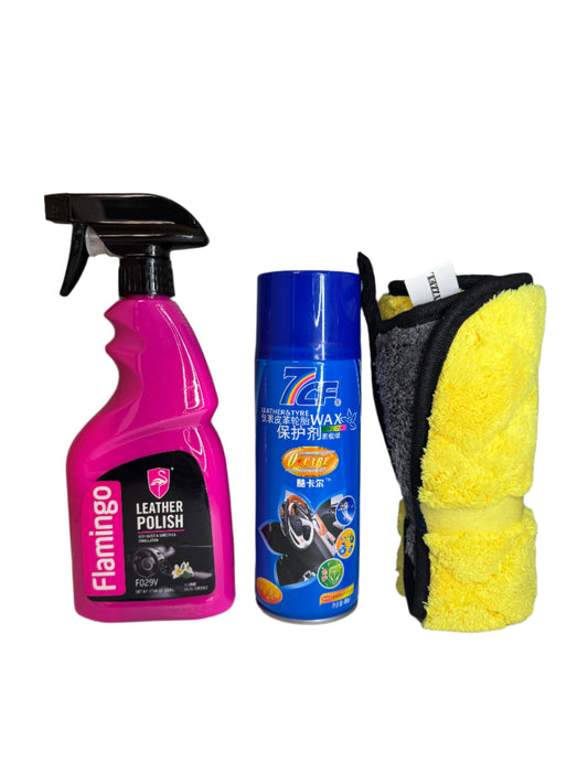 Dashboard & Leather Care Kit