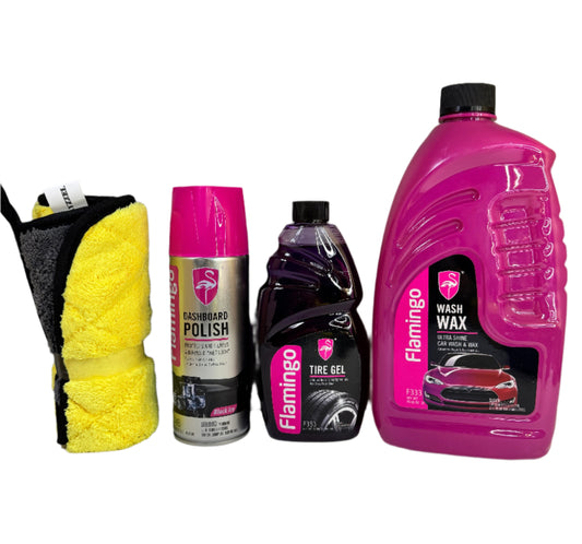 Premium Wash & Wax Kit