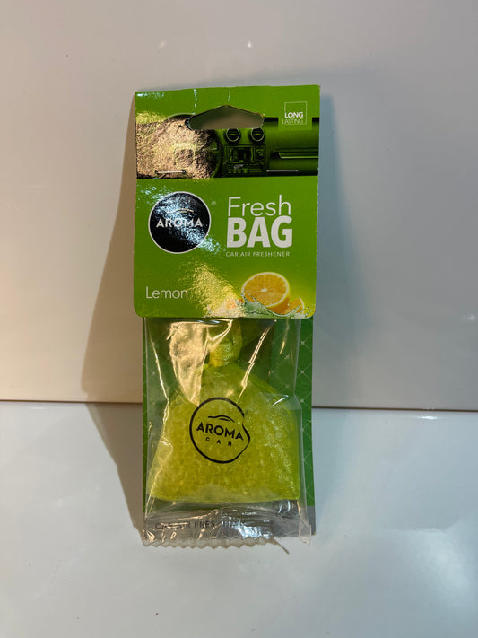Lemon: Aroma Bubble Bag Car Air Freshener – Lemon Scent | Fresh & Long-Lasting Aroma