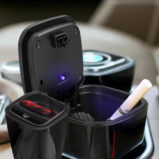 Portable Car Ashtray – Safe, Compact & Odour Control