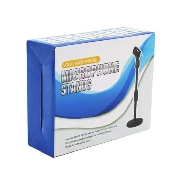 Professional Adjustable Metal Microphone Stand for Vocal Use
