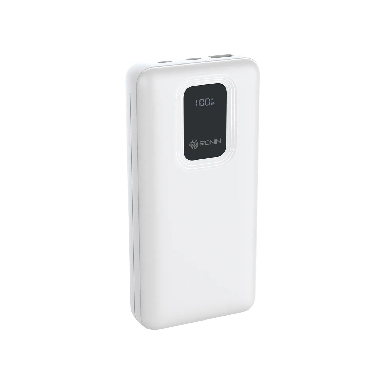 Portable Powerbank by Ronin - 20000mAh Capacity in white color