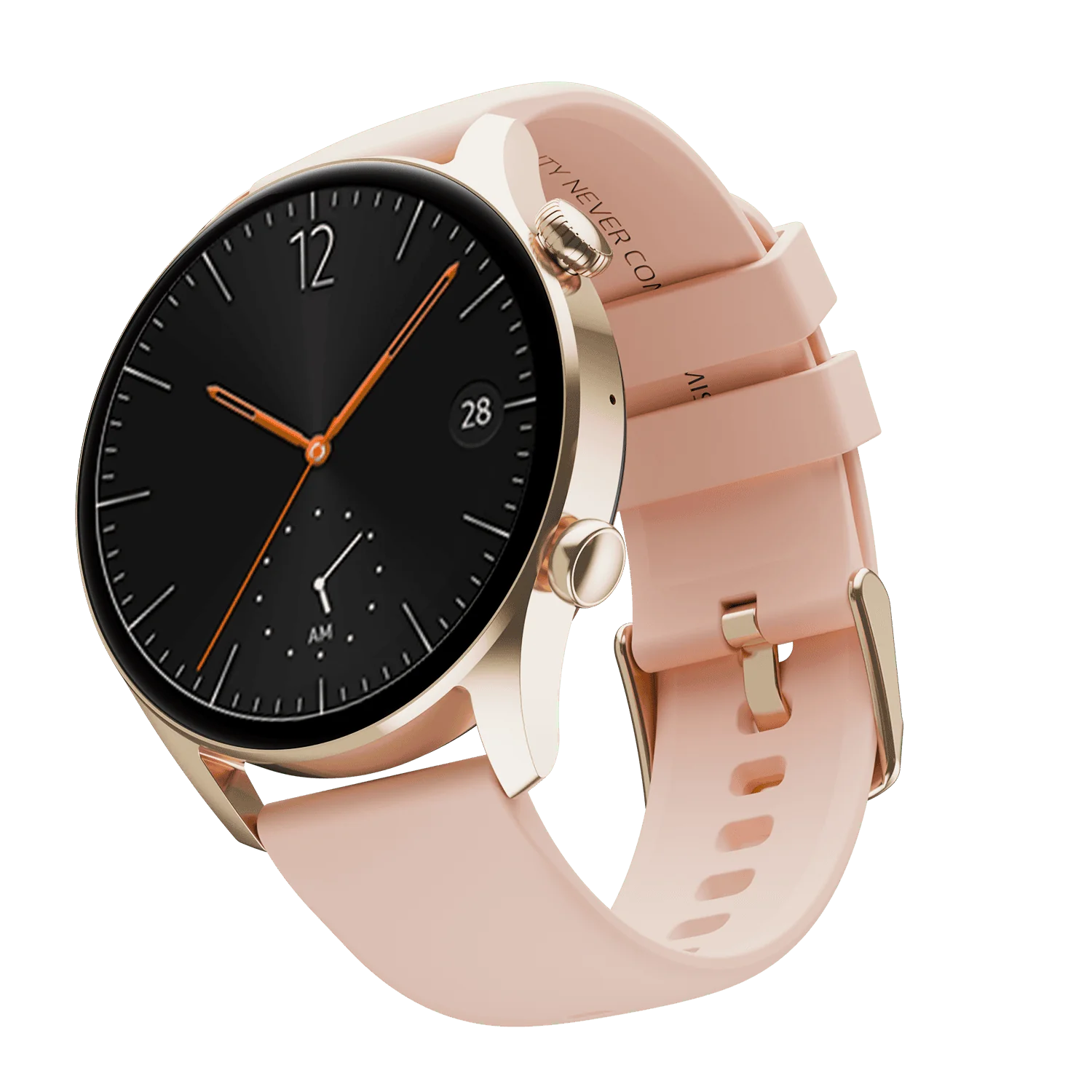 a picture RONIN R-08 Smart Watch in rose pink straps