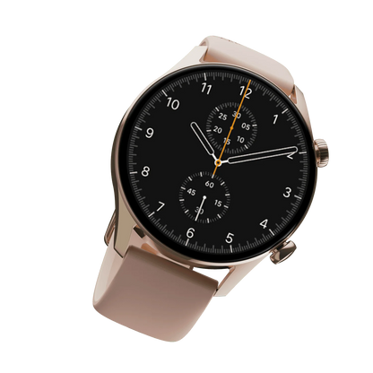 a picture of RONIN R-08 Smart Watch pink straps