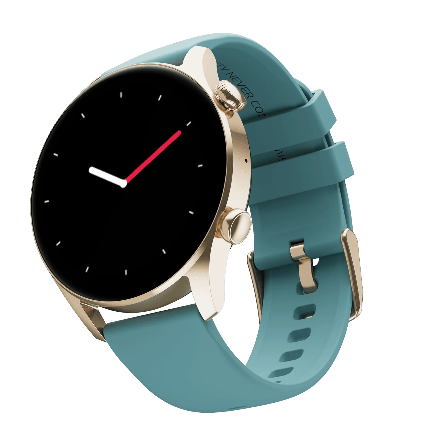 a picture of RONIN R-08 Smart Watch showing side ways 