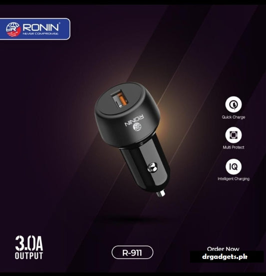 RONIN Car Charger R-911 - TechCarHome