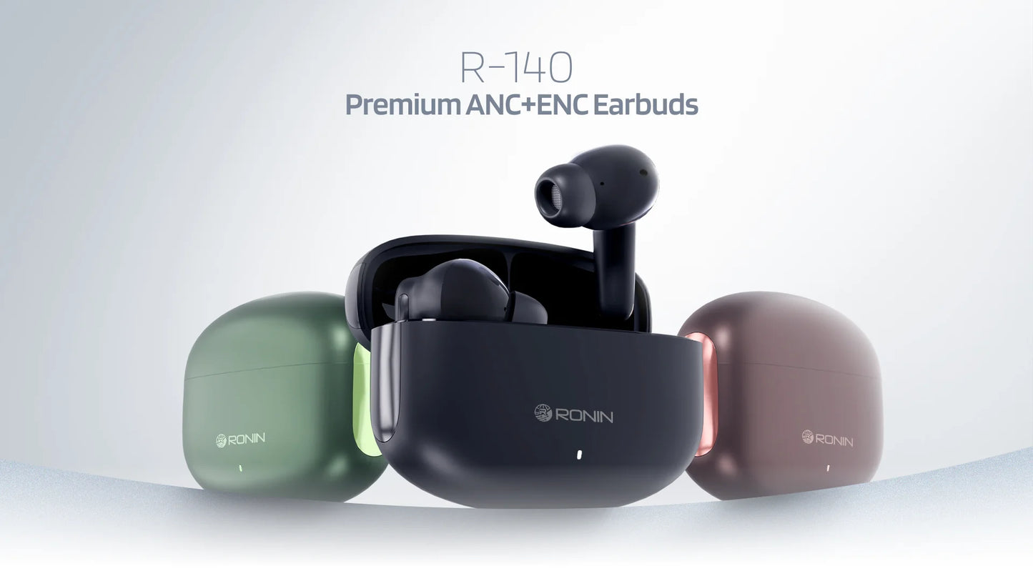 RONIN R-140 earbuds with wireless design and sleek look - TechCarHome