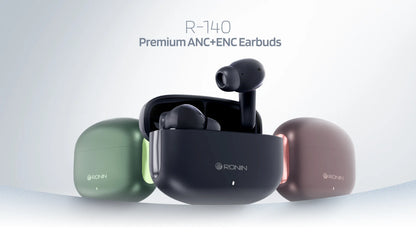 RONIN R-140 earbuds with wireless design and sleek look - TechCarHome