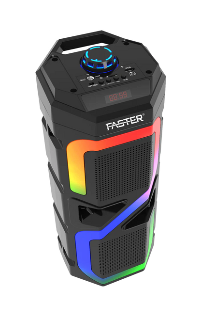 FASTER RAINBOW 7 POWERFUL BASS WIRELESS SPEAKER - My Store