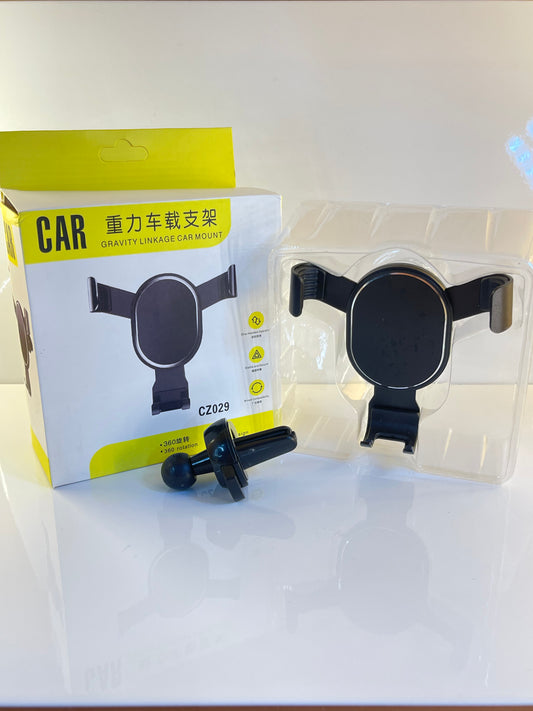 Side view of the Gravity Linkage Car Mount highlighting its compact design – by TechCarHome.com.