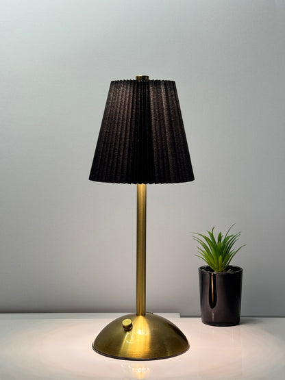 Sleek black crystal diamond LED lamp – 3 dimmable colors with touch control and acrylic design | TechCarHome.