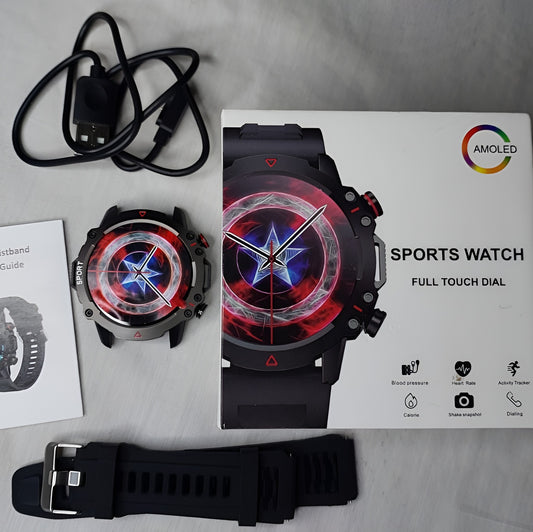 Sports Watch TF10 – Pro Smartwatch with Fitness Tracking Features