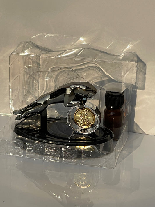 Stylish Jaguar Car Air Freshener – Solar Powered by techcarhome
