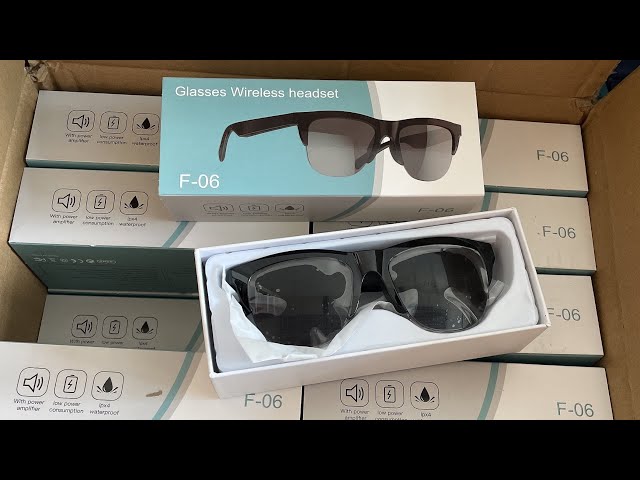 Tech-savvy wireless glasses headset for music and calls - TechCarHome