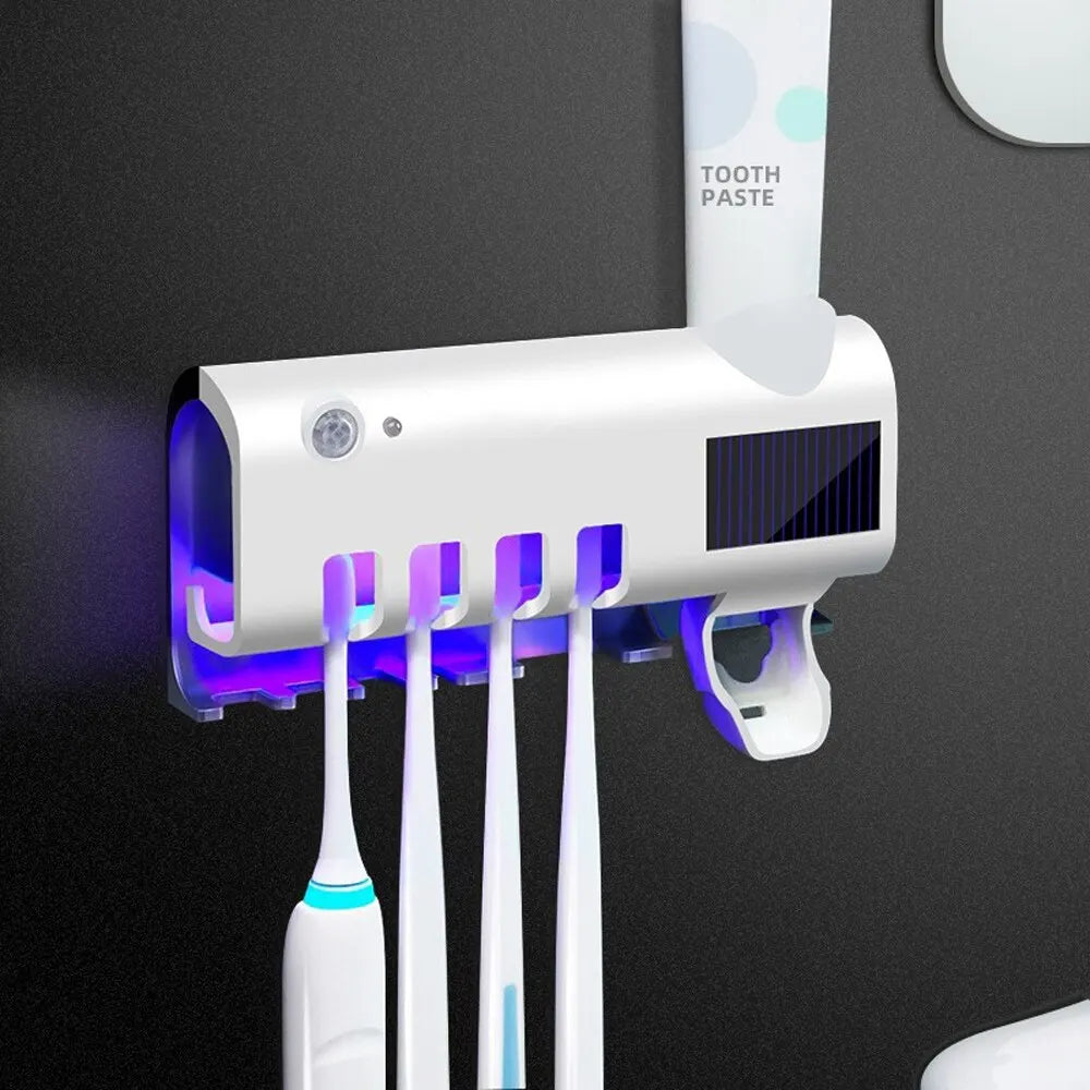 UV Toothbrush Sterilizer with Solar Power – Eco-Friendly Design - TechCarHome