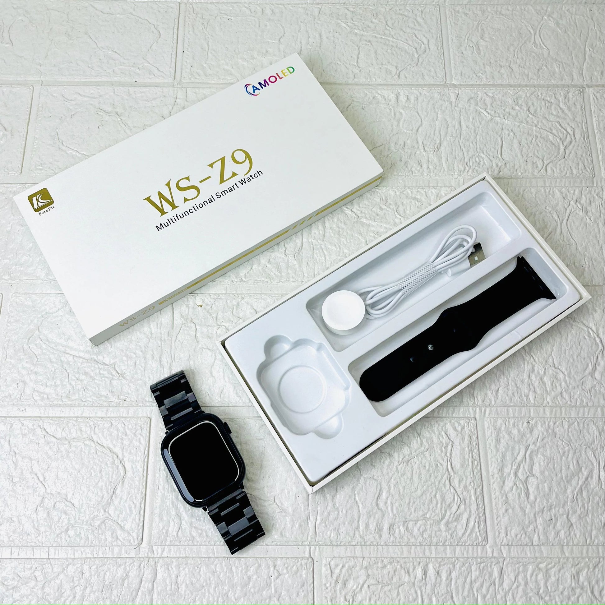 WS-Z9 Smart Watch with Bluetooth Calling and Notifications