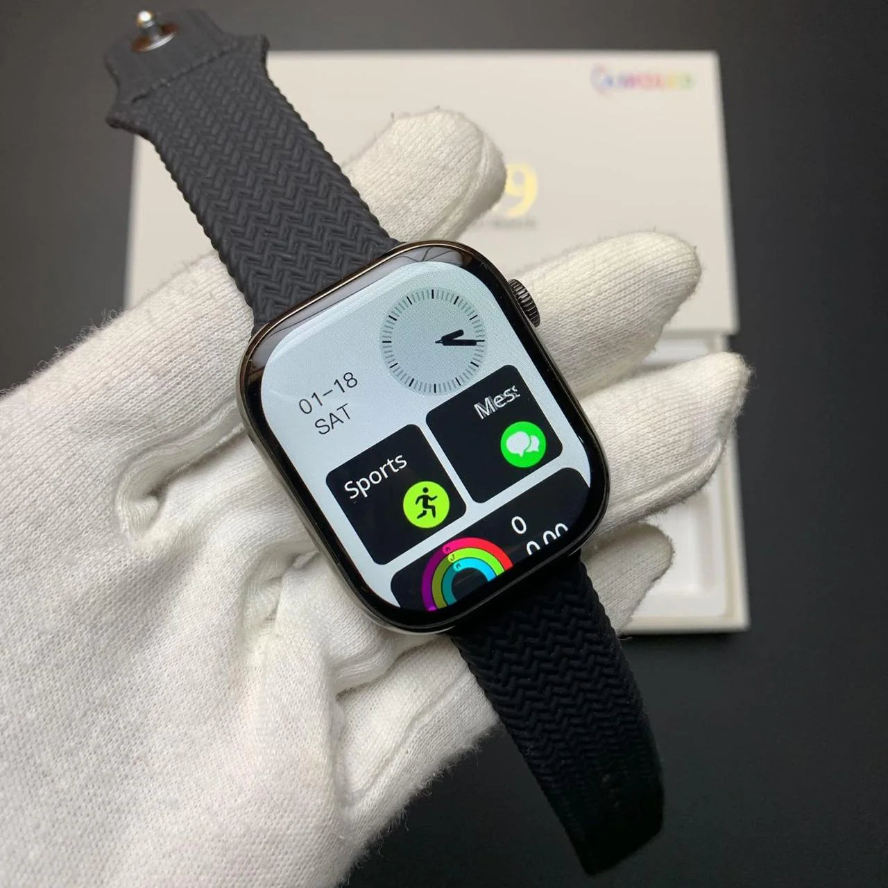 WS-Z9 Smart Watch with Heart Rate Monitoring and Sleep Tracking