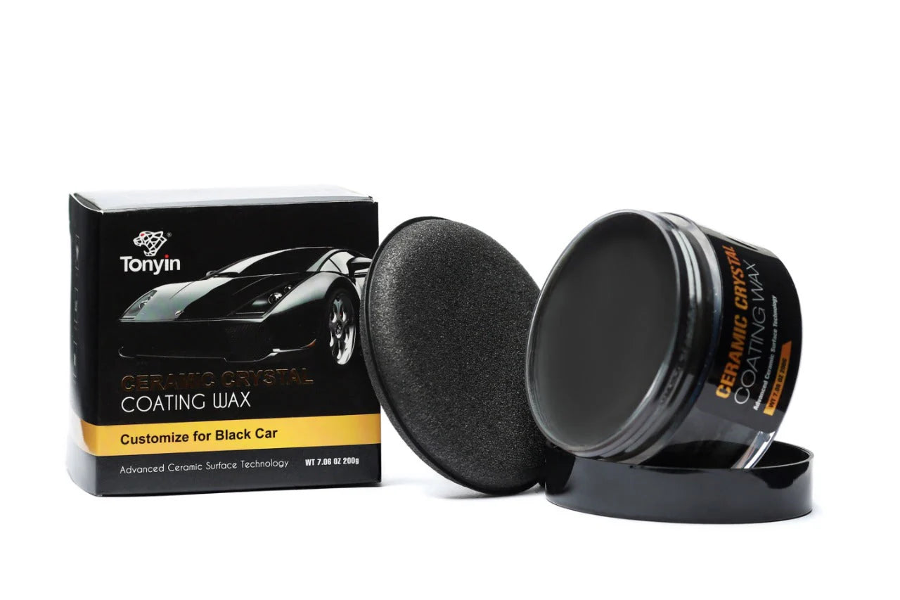 Advanced CERAMIC CRYSTAL COATING WAX (Black Car wax) 200g