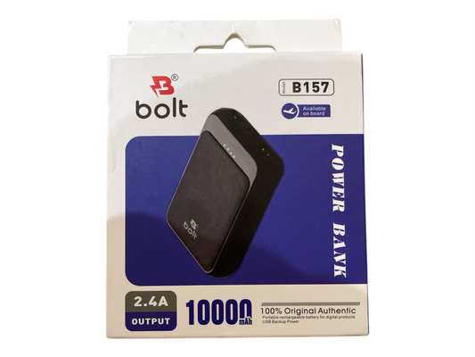 Bolt B157 portable powerbank – compact and reliable charger