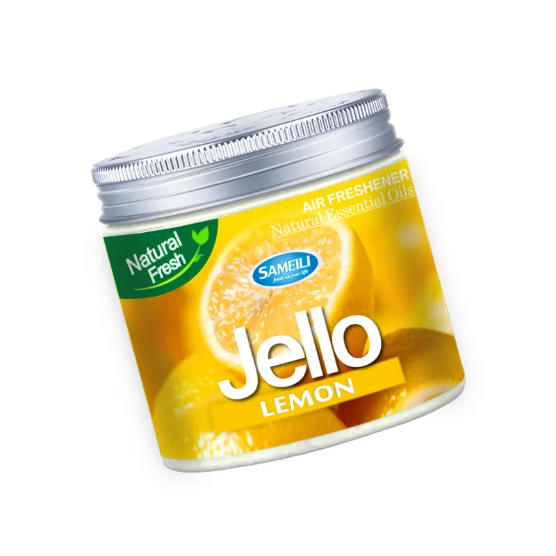(BUNDLE OF 2) Jello Gel Car Perfume – LEMON