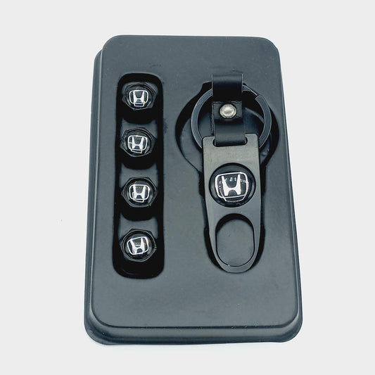 Air Caps -Tire Nozzles Plus Key Chain - Toyota,Honda,Suzuki