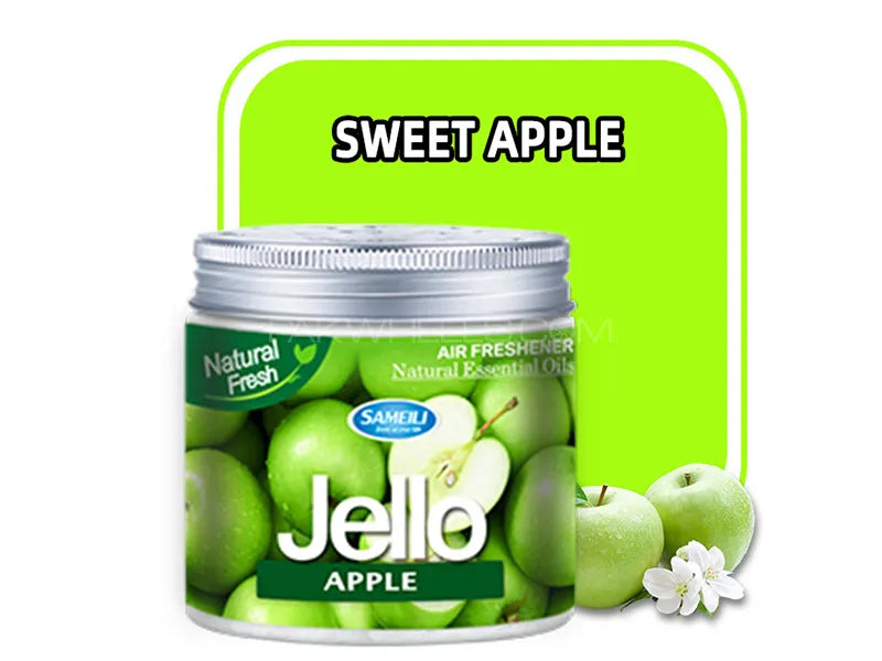 (BUNDLE OF 2) Jello Gel Car Perfume – APPLE