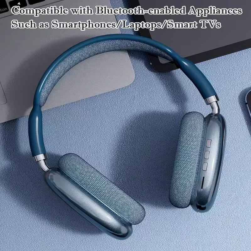 Wireless P9 Bluetooth headphones perfect for music and calls