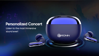 RONIN R-7030 wireless earbuds with environmental noise cancellation