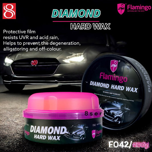 Flamingo Diamond Hard Wax – High Gloss Car Polish
