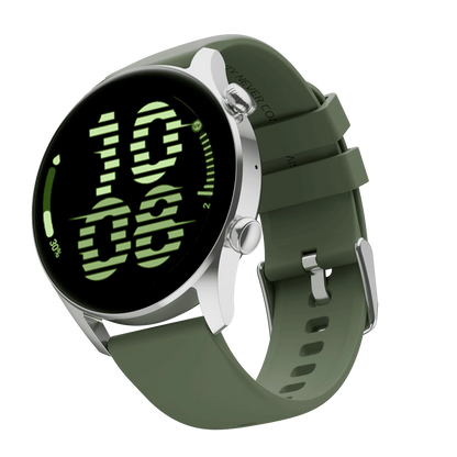 Close-up view of RONIN R-08 smartwatch screen