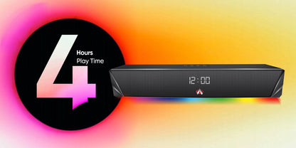 Optima Sound Bar by Audionic - Close-up of audio controls