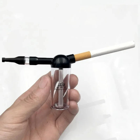 Pocket-Size Curved Smoking Pipe with Hookah Filter - My Store