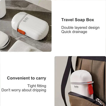 Portable Travel Soap Holder Case – Leak-Proof & Durable - My Store