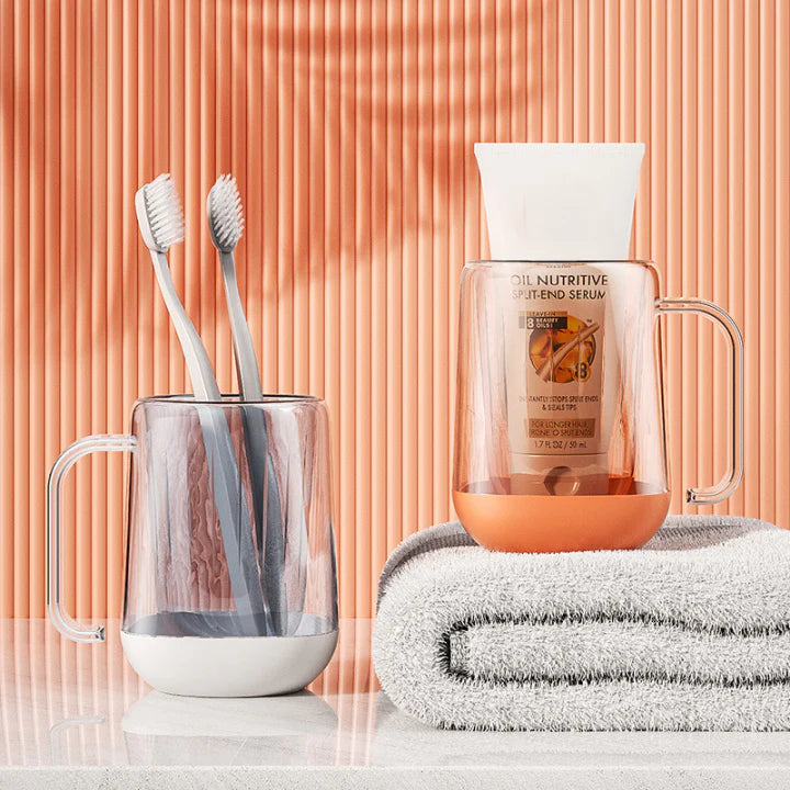 Acrylic Transparent Toothbrush Holder Set - My Store