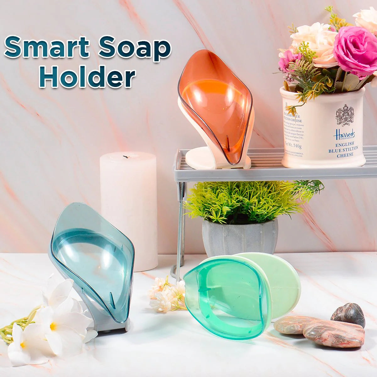 Leaf Style Smart Soap Holder - My Store