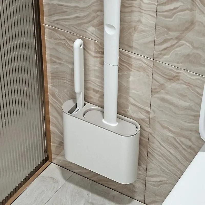 Wall-Mounted Toilet Brush and Holder Set - My Store