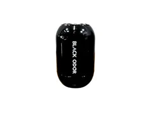 Black Odor Air Freshener Gel eliminating odors and filling the air with a fresh New Passion fragrance.